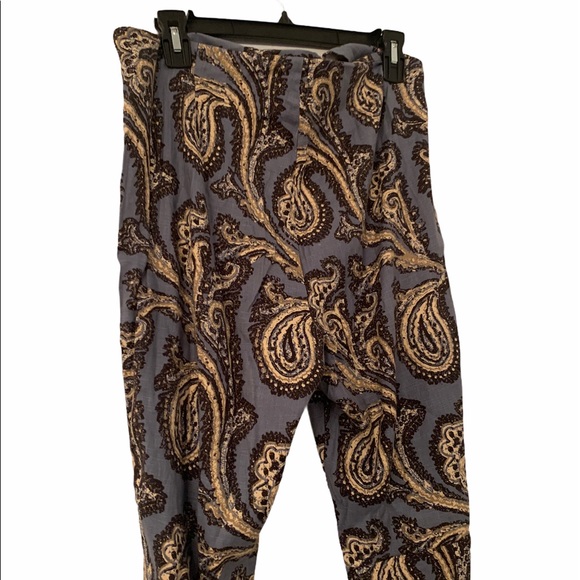 Free People Pants Paisley Fit and Flare Summer NWT - Picture 5 of 6